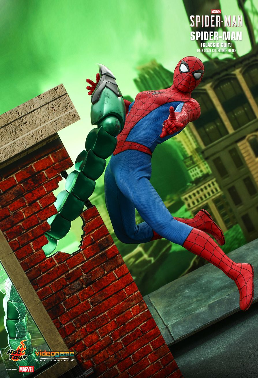 HotToys - NEW PRODUCT: HOT TOYS: MARVEL'S SPIDER-MAN SPIDER-MAN (CLASSIC SUIT) 1/6TH SCALE COLLECTIBLE FIGURE 2700