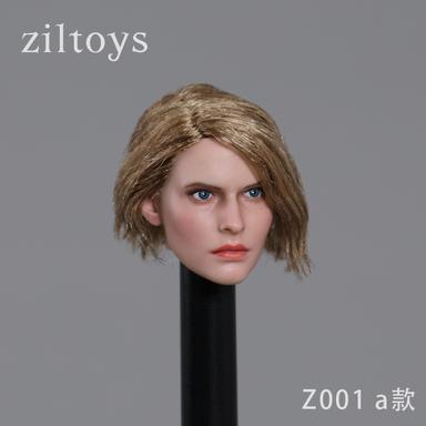 NEW PRODUCT: 1/6 ZILTOYS: Z001 Jill Female Head Sculpt 2753