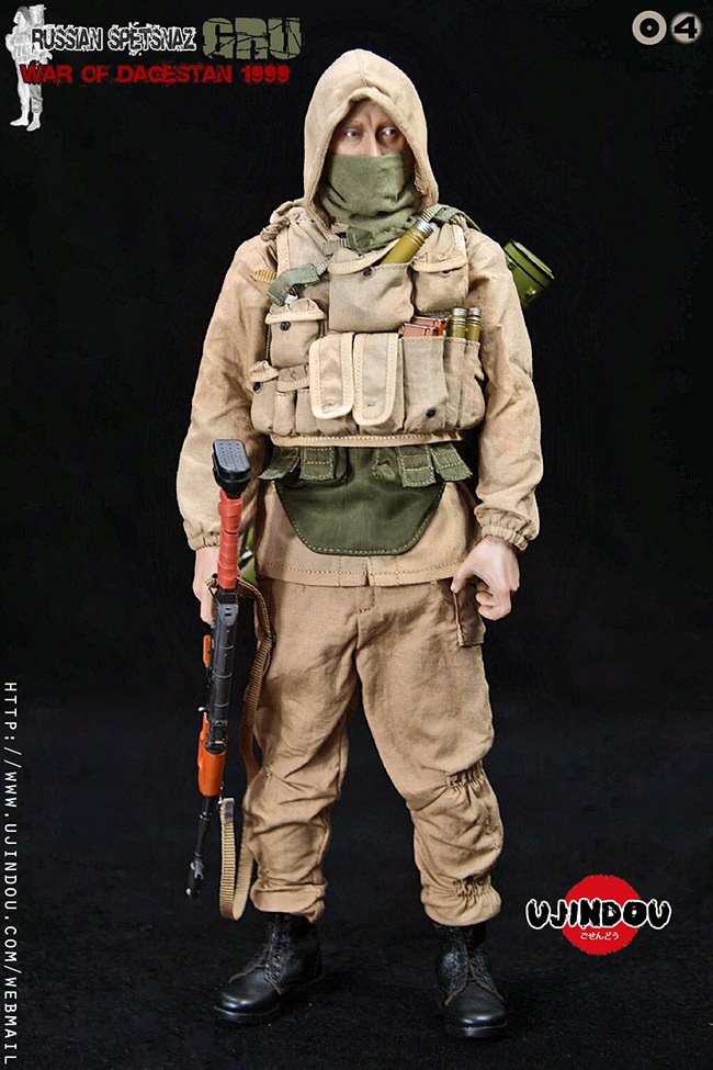  NEW PRODUCT: UJINDOU: 1/6 Russian Special Forces-Dagestan War 1999 #UD9004 [Update and update] 27f9b710