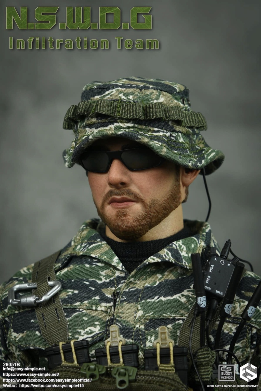 ModernMilitary - NEW PRODUCT: EASY AND SIMPLE 1/6 SCALE FIGURE: N.S.W.D.G INFILTRATION TEAM - (2 Versions) 28118