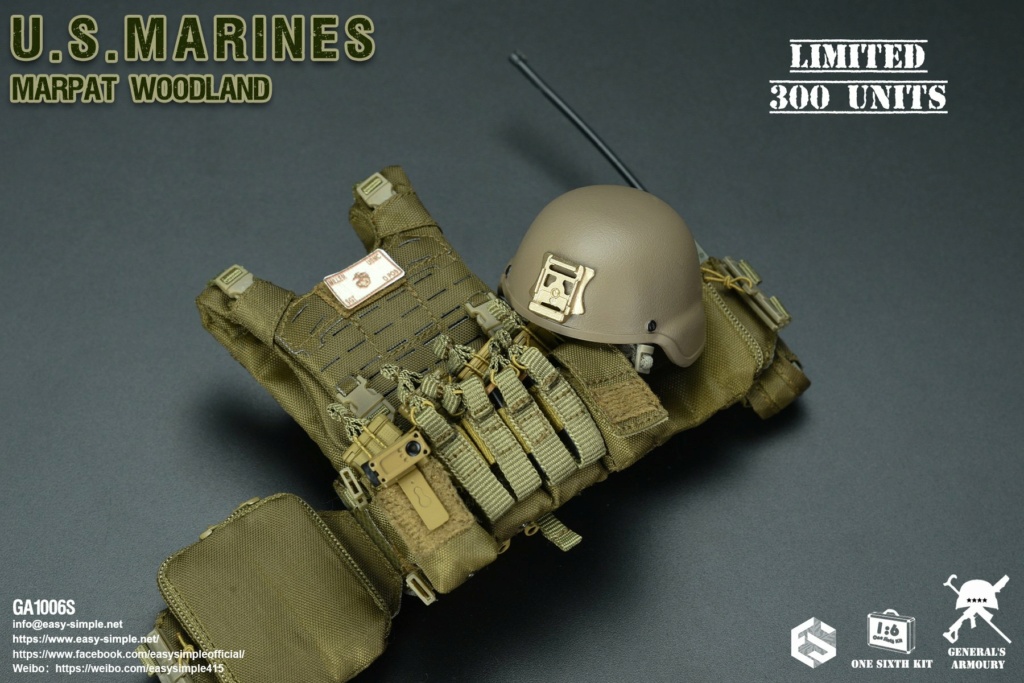 General - NEW PRODUCT: General‘s Armoury: GA1006S 1/6 Scale U.S. MARINES MARPAT WOODLAND (Limited 300 Units) 28687910
