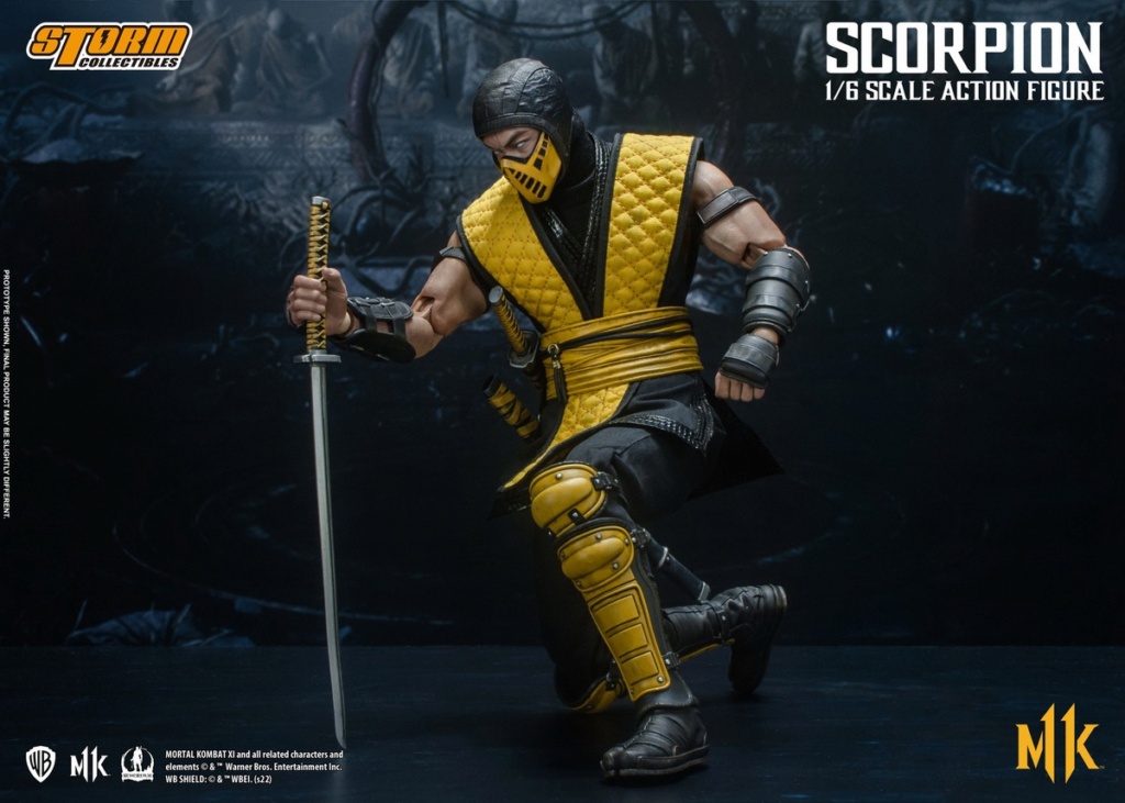 MortalKombat - NEW PRODUCT: Storm Toys: 1/6 "Mortal Kombat" Series - Scorpion/Scorpion Action Figure 28fa5d10