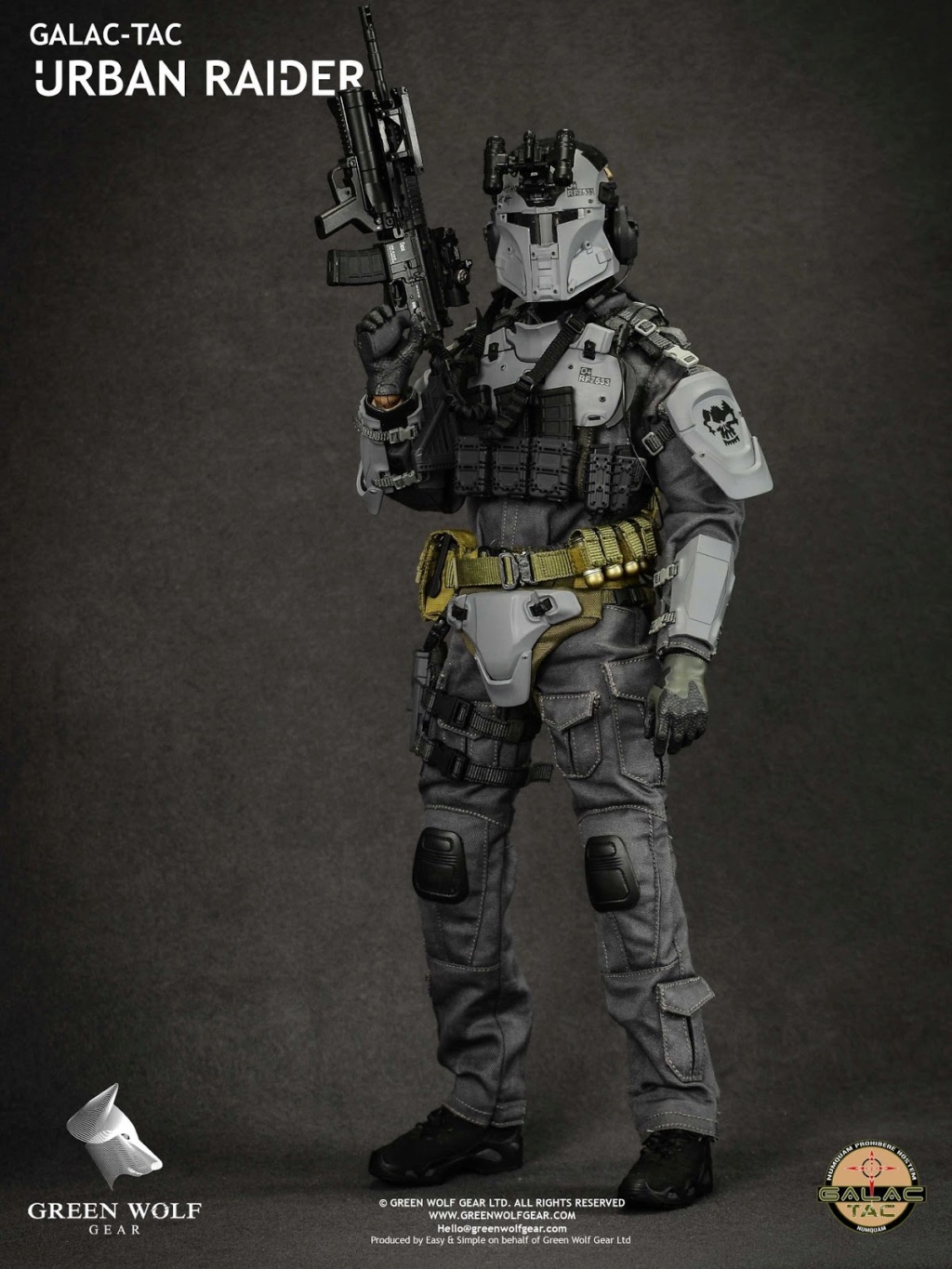 NEW PRODUCT: Green Wolf Gear 1/6th scale GALAC-TAC Urban Raider 12-inch action figure 294