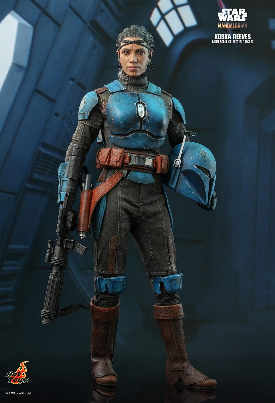NEW PRODUCT: HOT TOYS: STAR WARS: THE MANDALORIAN™ KOSKA REEVES™ 1/6TH SCALE COLLECTIBLE FIGURE 2972