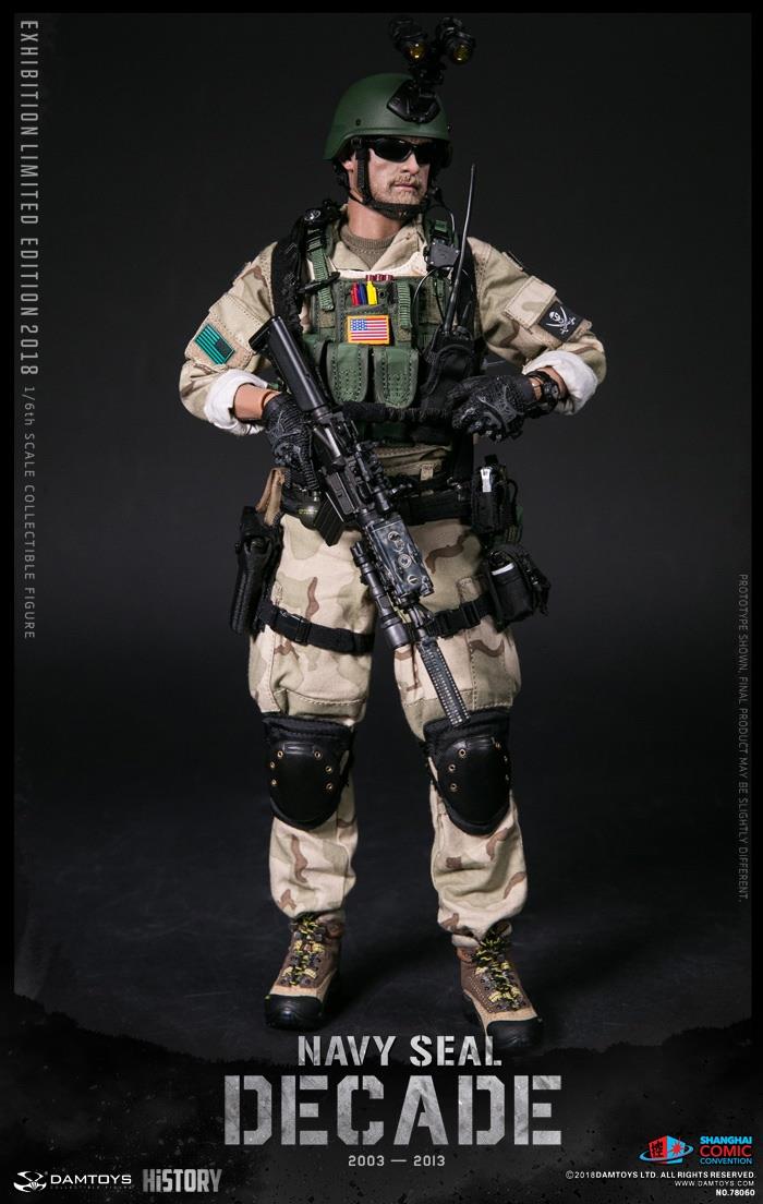 male - NEW PRODUCT: Dam Toys 1/6th scale A Decade of Navy Seal 2003-2013 12-inch Military Action Figure 2a10