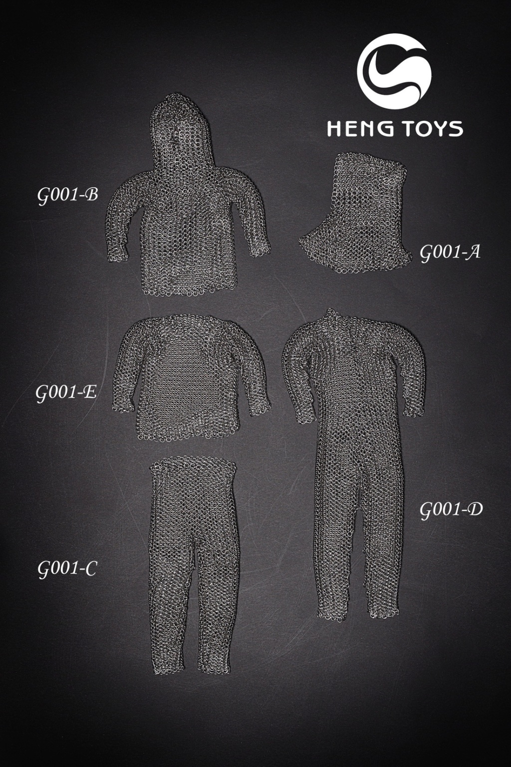 HengToys - NEW PRODUCT: HENG TOYS: 1/6 stainless steel chain mail (diameter 3.8mm) [male/female] 2f3f6a10
