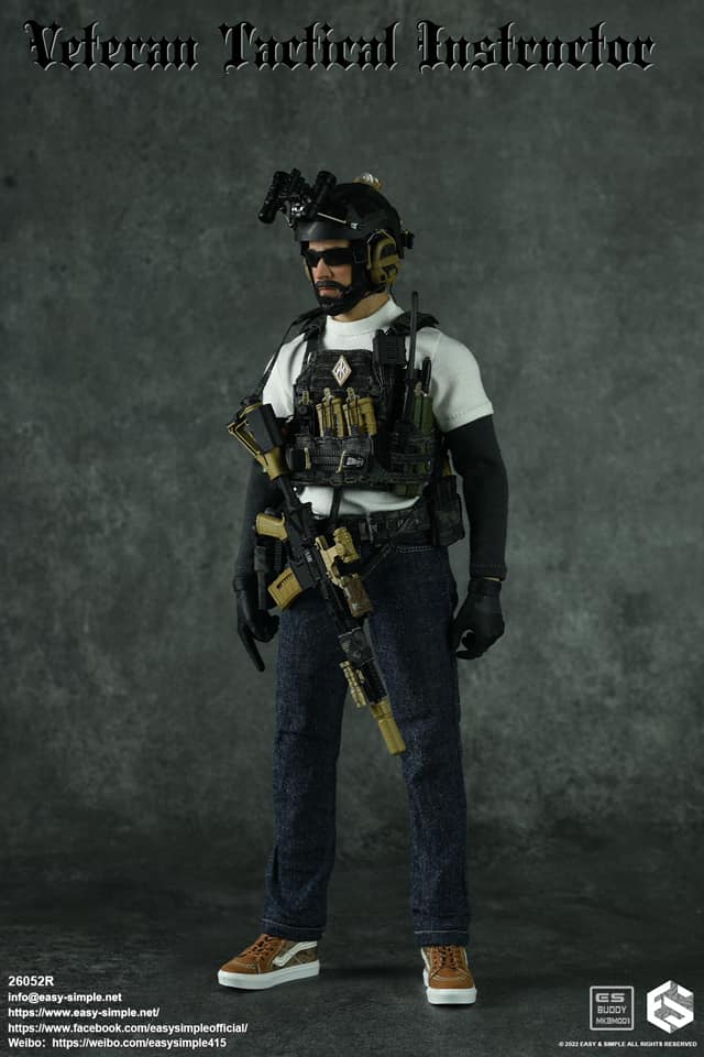easy - NEW PRODUCT: Easy&Simple: 26052R 1/6 Scale Veteran Tactical Instructor 30579810