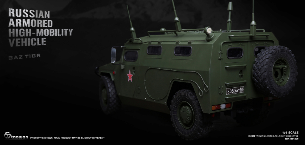 russian - NEW PRODUCT: [GT-1206] 1/6 RUSSIAN ARMORED HIGH-MOBILITY VEHICLE by GO-TRUCK 311