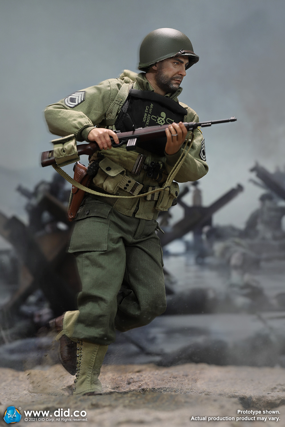 WWII - NEW PRODUCT: DiD: 1/6 scale A80150  WWII US 2nd Ranger Battalion Series 5 – Sergeant Horvath 31115