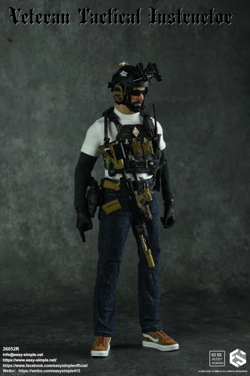 easy - NEW PRODUCT: Easy&Simple: 26052R 1/6 Scale Veteran Tactical Instructor 31158510