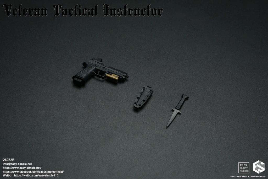 NEW PRODUCT: Easy&Simple: 26052R 1/6 Scale Veteran Tactical Instructor 31160711