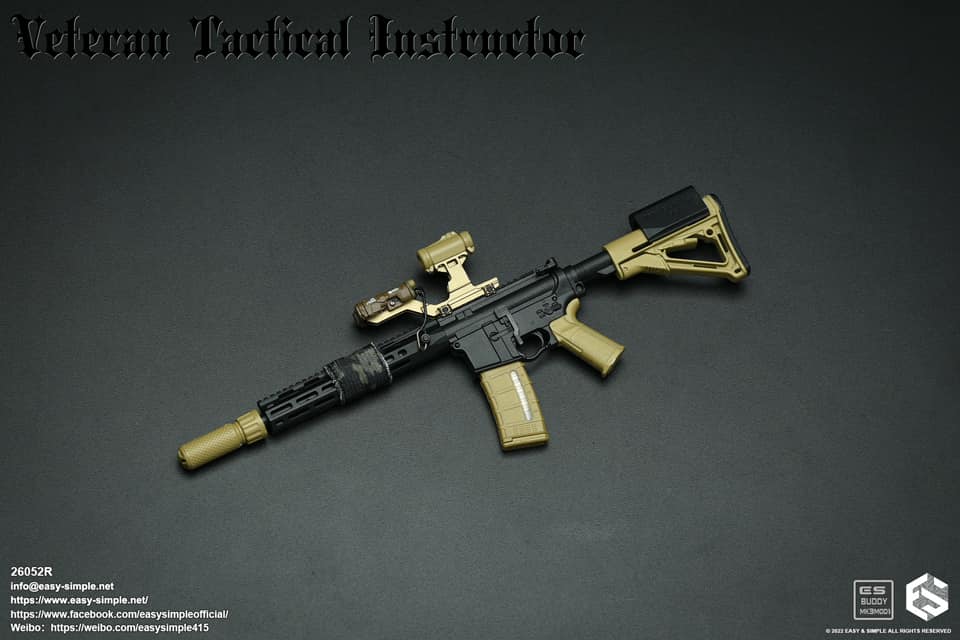 easy - NEW PRODUCT: Easy&Simple: 26052R 1/6 Scale Veteran Tactical Instructor 31329810