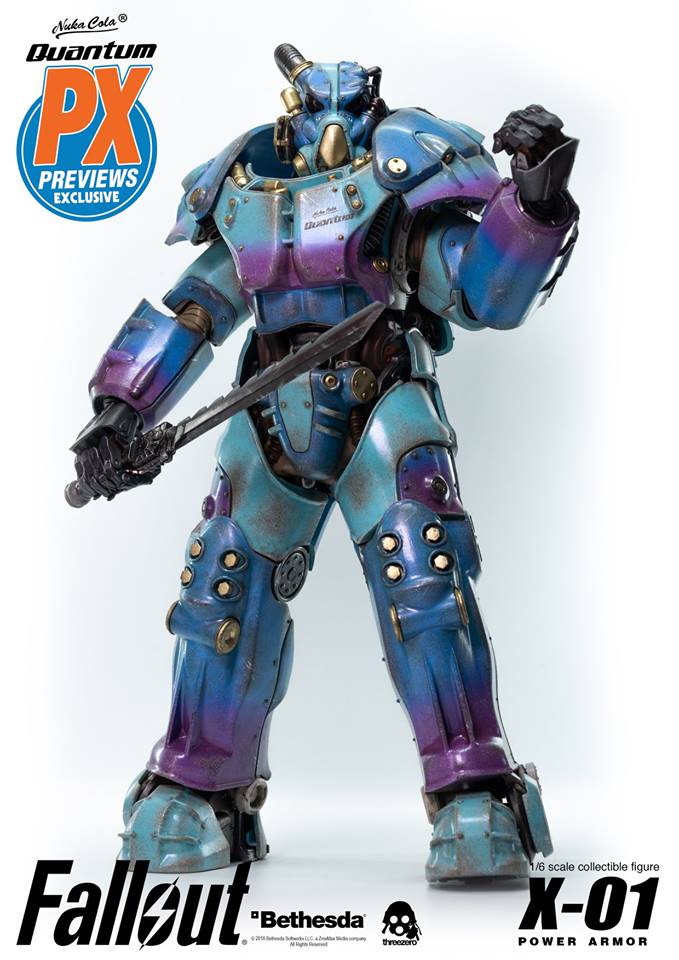 AfricanAmerican - NEW PRODUCT: Three Zero Exclusive 1/6th scale X-01 "Quantum" Power Armor 14.5-inch Figure Set 3141