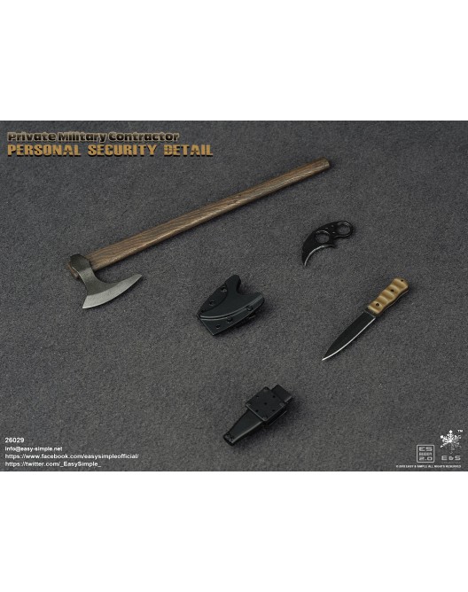 modernmilitary - NEW PRODUCT: Easy & Simple 26029 1/6 Scale PMC Personal Security Detail 32-52811