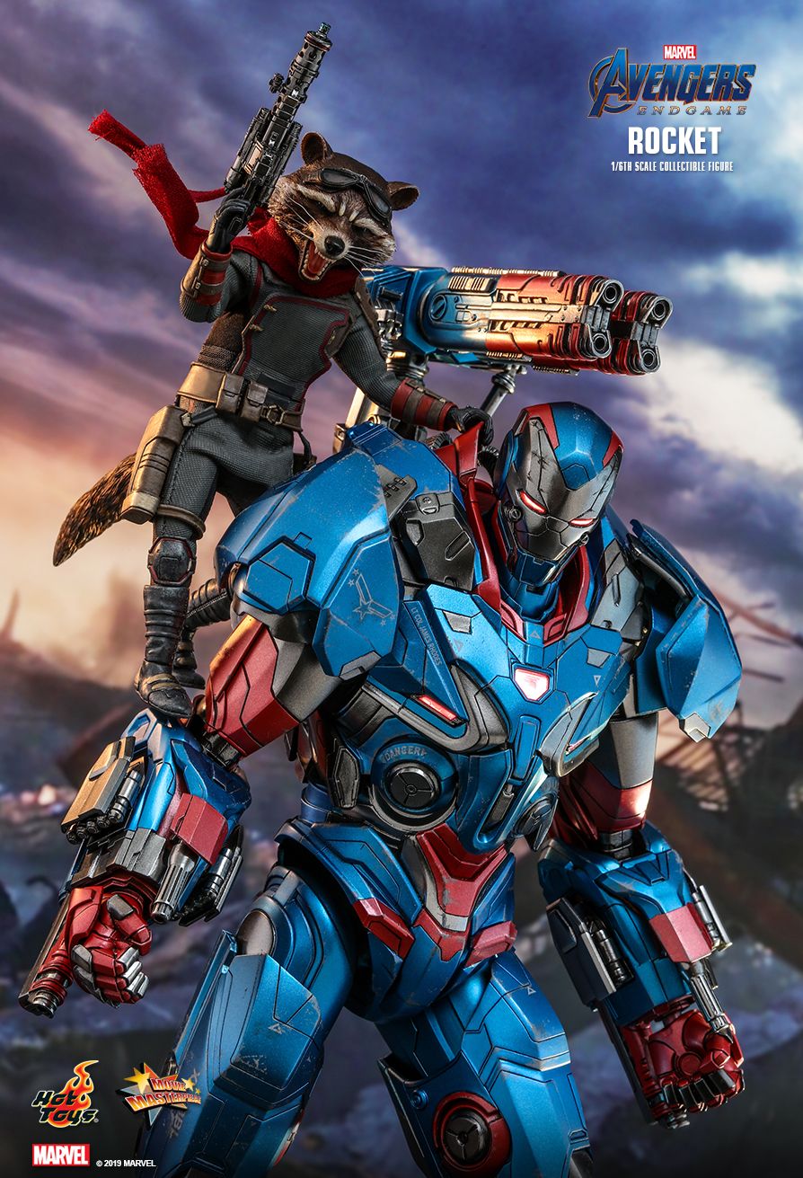 male - NEW PRODUCT: HOT TOYS: AVENGERS: ENDGAME ROCKET 1/6TH SCALE COLLECTIBLE FIGURE 3275