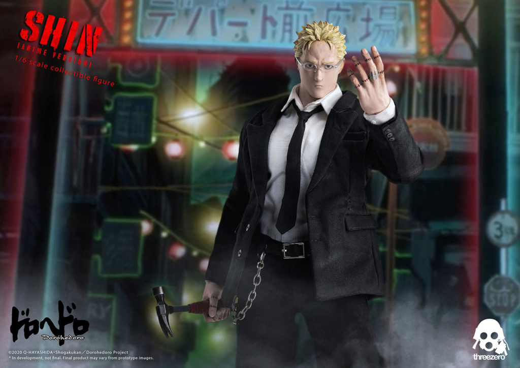 DorohedoroShin - NEW PRODUCT: THREEZERO: DOROHEDORO SHIN ANIME VERSION 1/6 SCALE ACTION FIGURE 3384