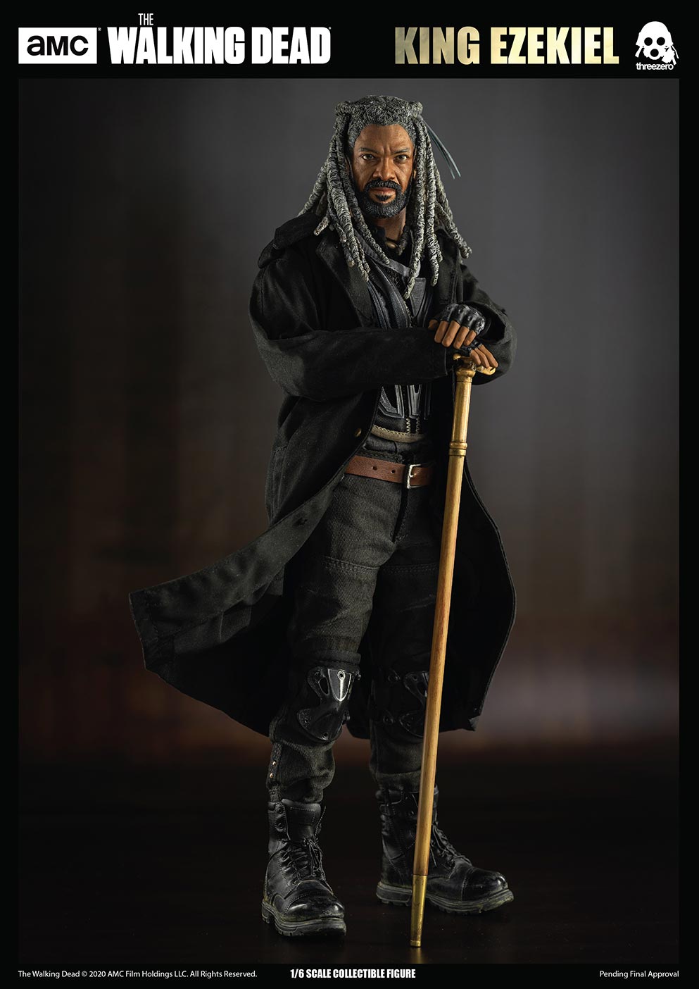 TVshow - NEW PRODUCT: Threezero: The Walking Dead – 1/6 King Ezekiel 3408