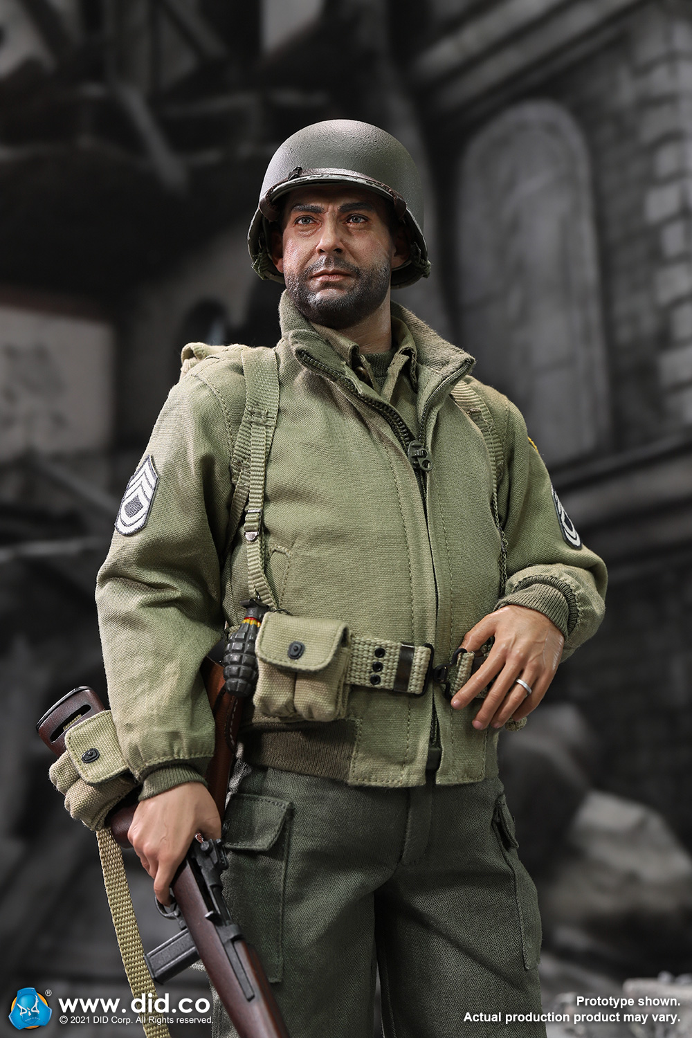 NEW PRODUCT: DiD: 1/6 scale A80150  WWII US 2nd Ranger Battalion Series 5 – Sergeant Horvath 34101