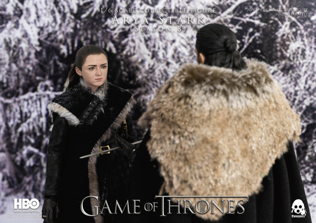 AryaStark - NEW PRODUCT: ThreeZero: Game of Thrones – 1/6 Arya Stark (Season 8) 3450