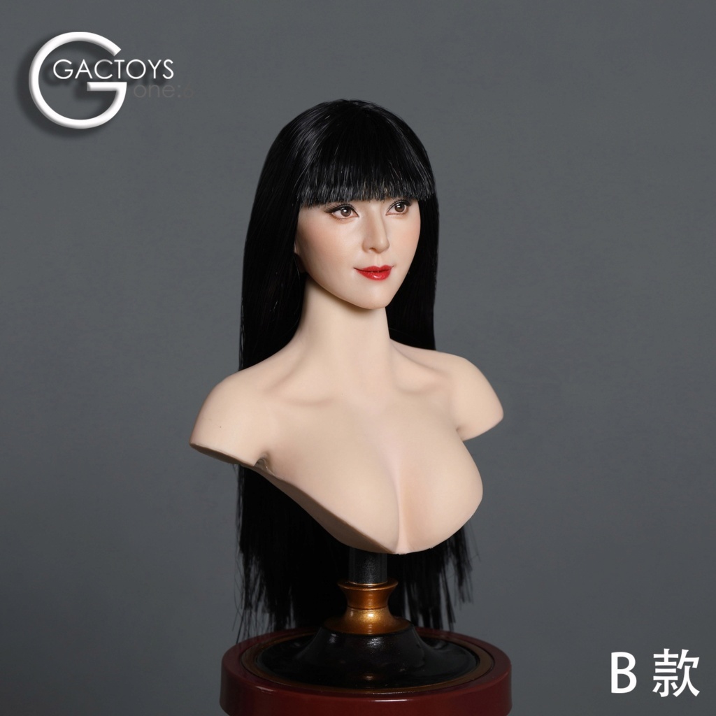 GACToys - NEW PRODUCT: GACToys: 1/6 Asian beauty head carving [GCO41] A, B, C, D, 4 styles 3501