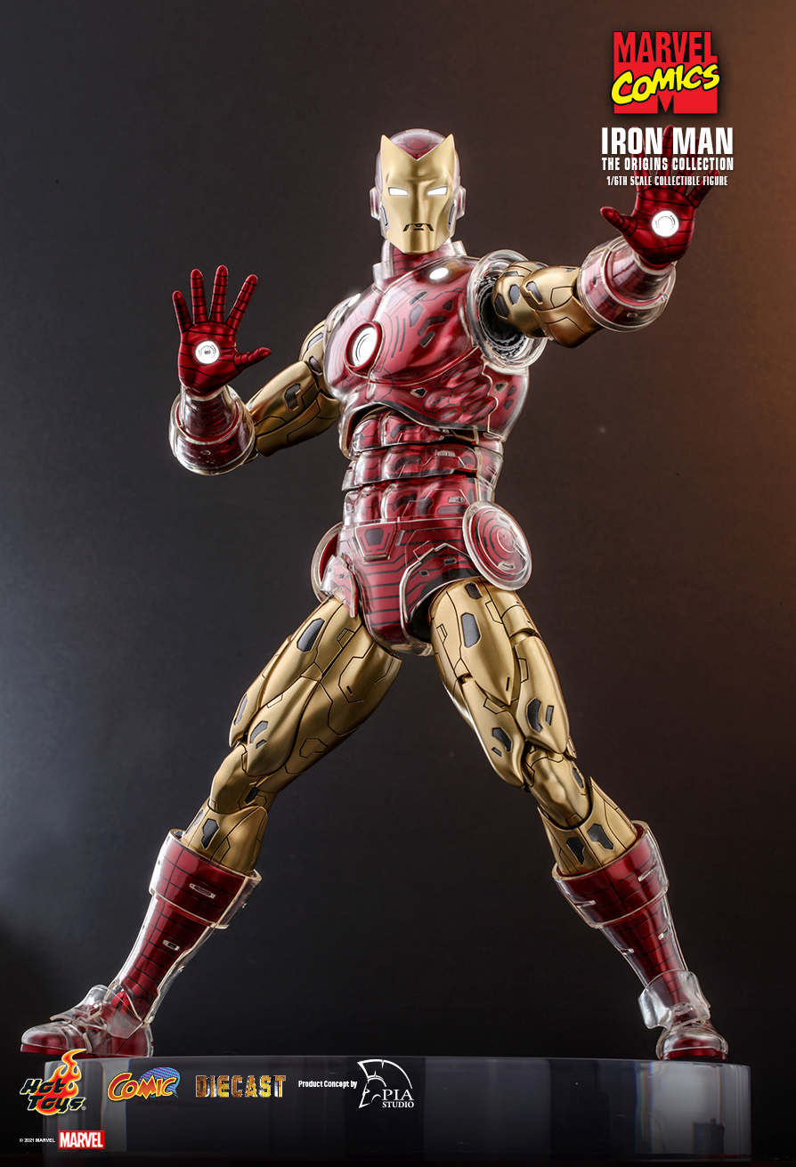 Ironman - NEW PRODUCT: HOT TOYS: MARVEL COMICS IRON MAN [THE ORIGINS COLLECTION] 1/6TH SCALE COLLECTIBLE FIGURE (STANDARAD & DELUXE) 3507