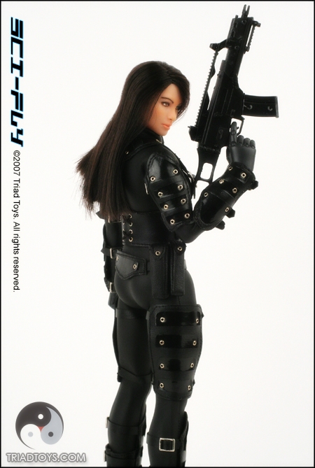 Hexagram - NEW PRODUCT: Six-pointed star: 1/6 female agent combat suit stealth suit  3540