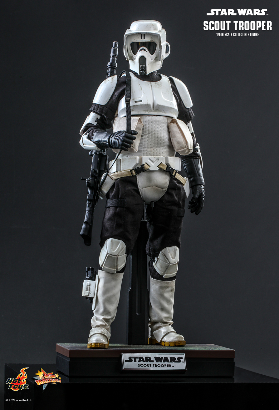 speederbike - NEW PRODUCT: HOT TOYS: STAR WARS: 1/6 scale: RETURN OF THE JEDI SCOUT TROOPER & SCOUT TROOPER AND SPEEDER BIKE 1/6TH SCALE COLLECTIBLE SET 3562
