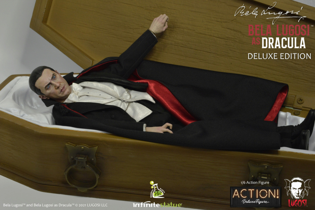 horror - NEW PRODUCT: Kaustic Plastik & Infinite Statue: Bela Lugosi as Dracula (standard, deluxe & exclusive) action figure 3596