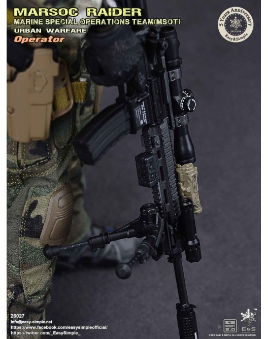 ModernMilitary - NEW PRODUCT: Easy & Simple 26027 1/6 Scale MARSOC Raider Urban Warfare Operator 36-52810