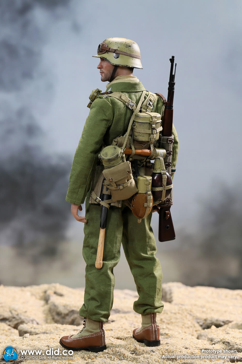 german - NEW PRODUCT: DiD: D80152 WW2 German Africa Corps WH Infantry – Burk 3606