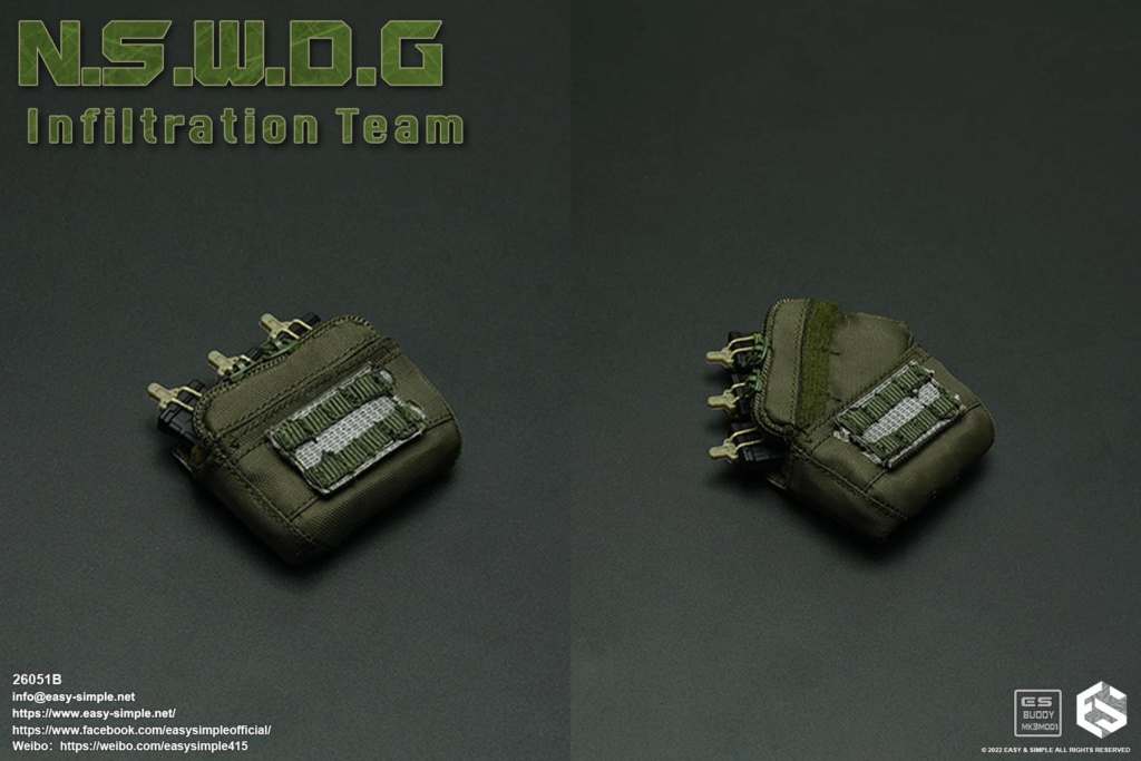 NSWDG - NEW PRODUCT: EASY AND SIMPLE 1/6 SCALE FIGURE: N.S.W.D.G INFILTRATION TEAM - (2 Versions) 36107