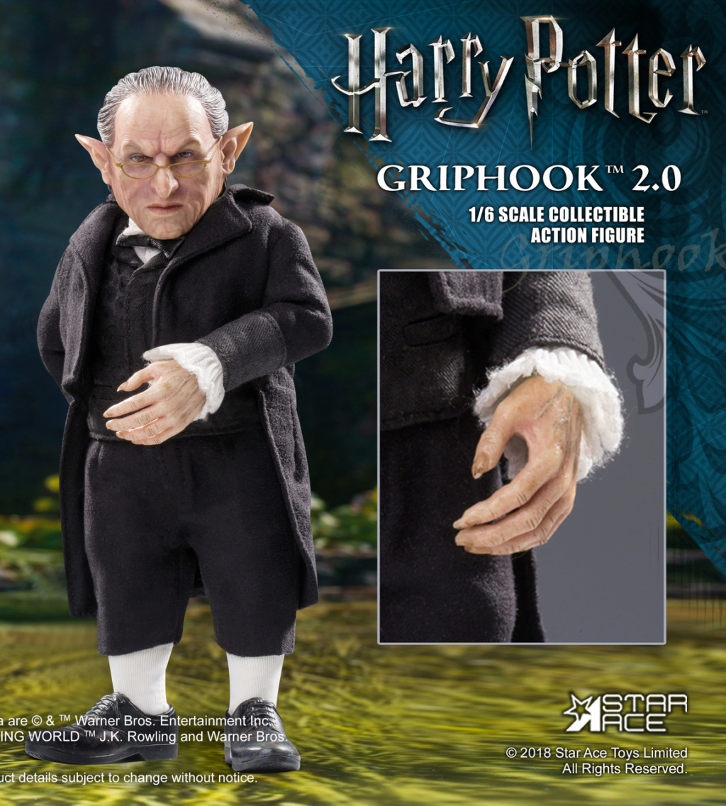 fantasy - NEW PRODUCT: [SA-0060] Star Ace 1/6 Griphook 2.0 in Harry Potter 7.7" Tall 362