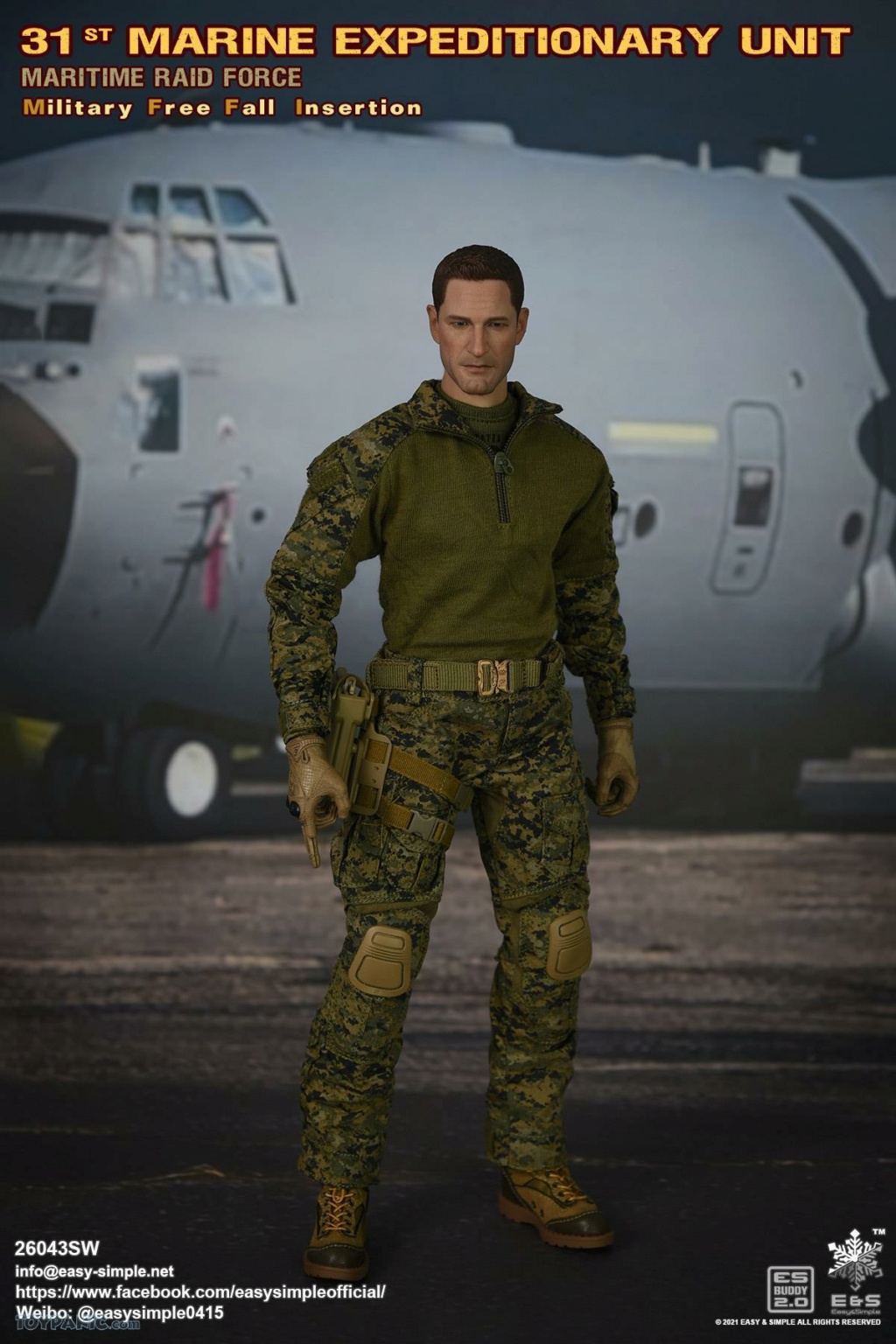 modernmilitary - NEW PRODUCT: Easy & Simple: 1/6 31ST MEU MRF Military Free Fall Insertion Limited Edition (26043SW) 37202124