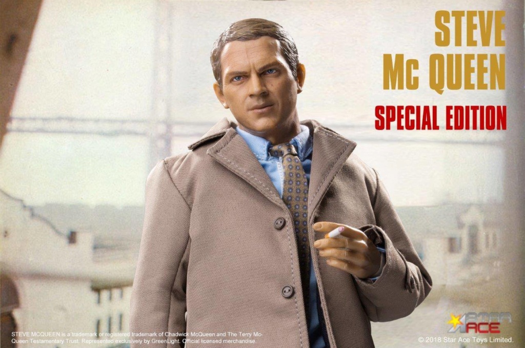 NEW PRODUCT: Star Ace Toys 1/6th Scale Steve McQueen (Special Edition) 12-inch Collectible Figure 385