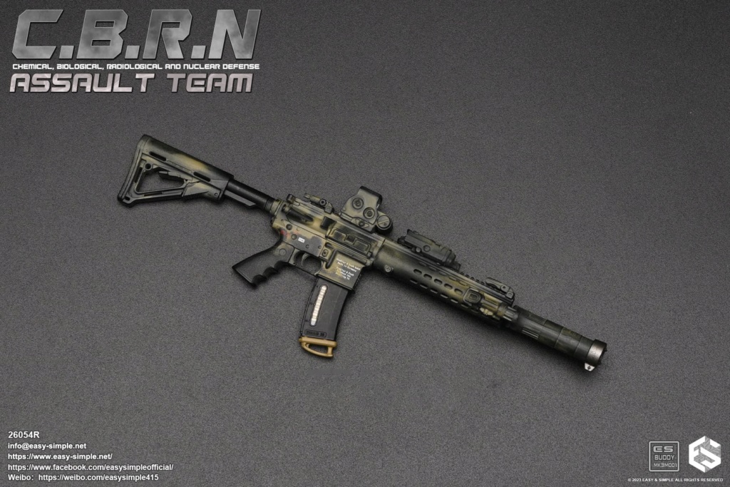 NEW PRODUCT: Easy&Simple: 26054R 1/6 Scale CBRN Assault Team 4039