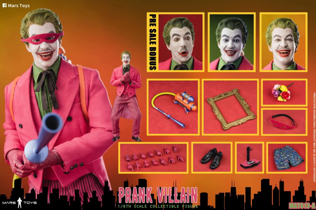 TV-based - NEW PRODUCT: Mars Toys 1/6 Prank Villain Action Figure (3 Versions) & Surfboard Stand Accessory 40986310