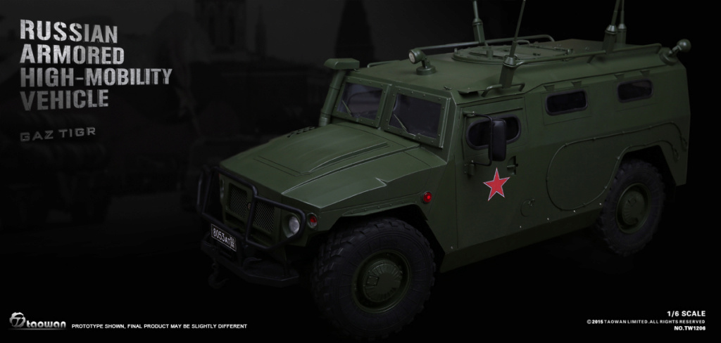 NEW PRODUCT: [GT-1206] 1/6 RUSSIAN ARMORED HIGH-MOBILITY VEHICLE by GO-TRUCK 413