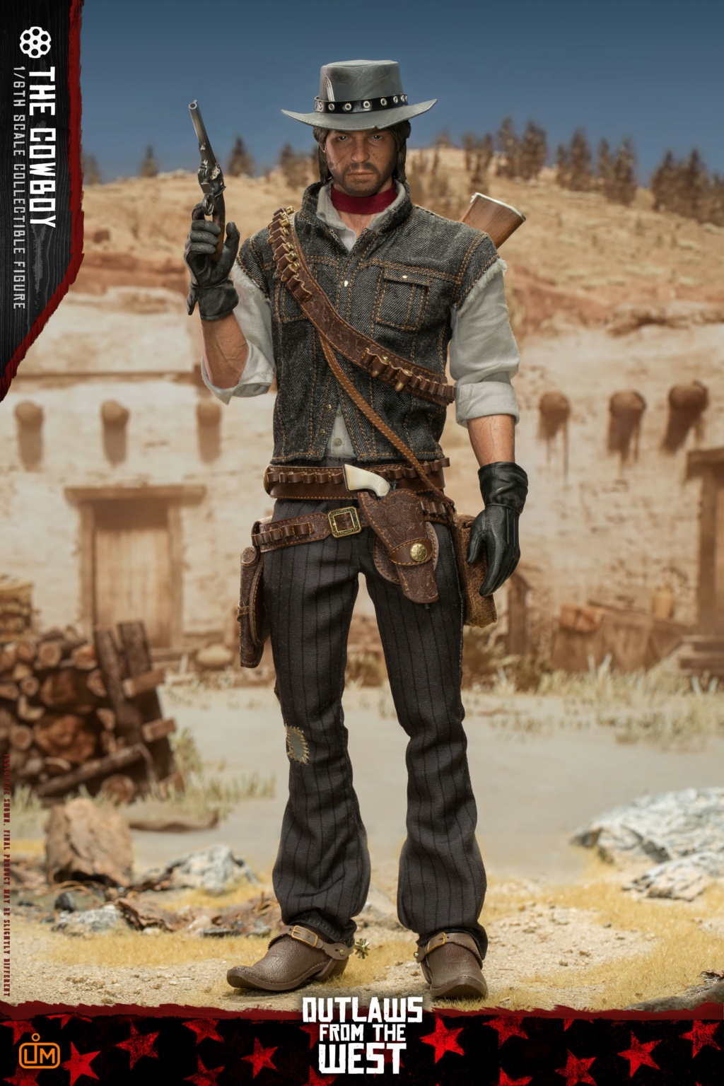 NEW PRODUCT: LIM TOYS: Outlaws of the West Series: The Cowboy 1/6 scale action figure 41696410