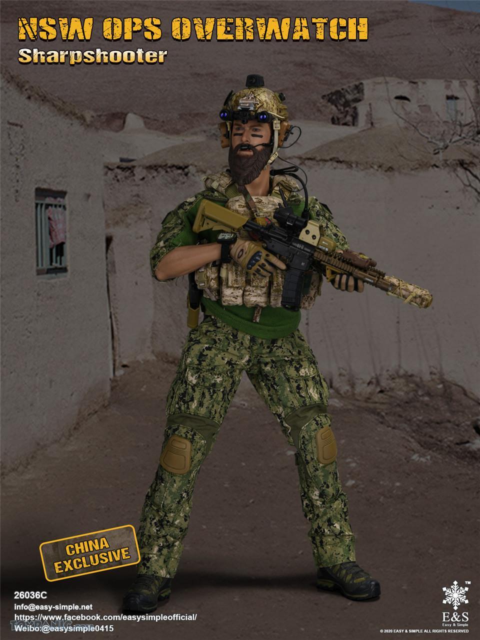 ModernMilitary - NEW PRODUCT: Easy & Simple: 1/6 SW OPS Overwatch Sharpshooter (China Exclusive Version) 41920218