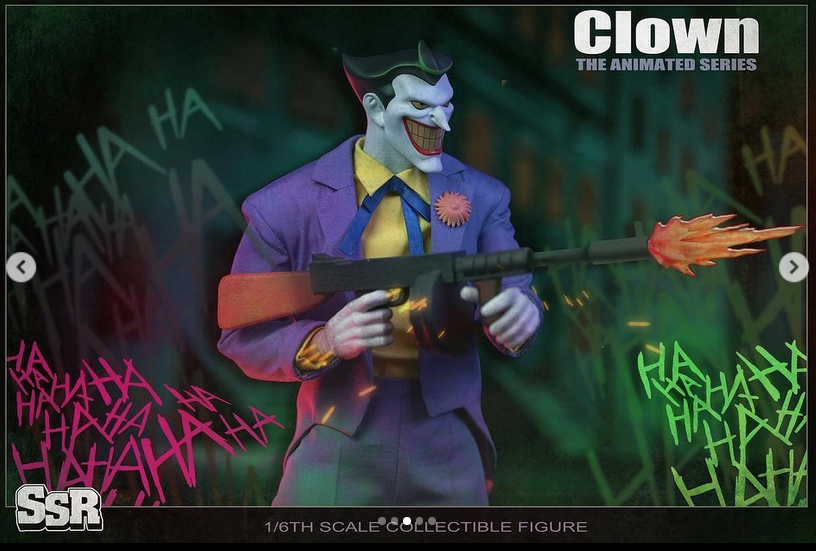 NEW PRODUCT: SSR: Clown - The Animated Series 1/6 scale action figure (SSC004) 42219310