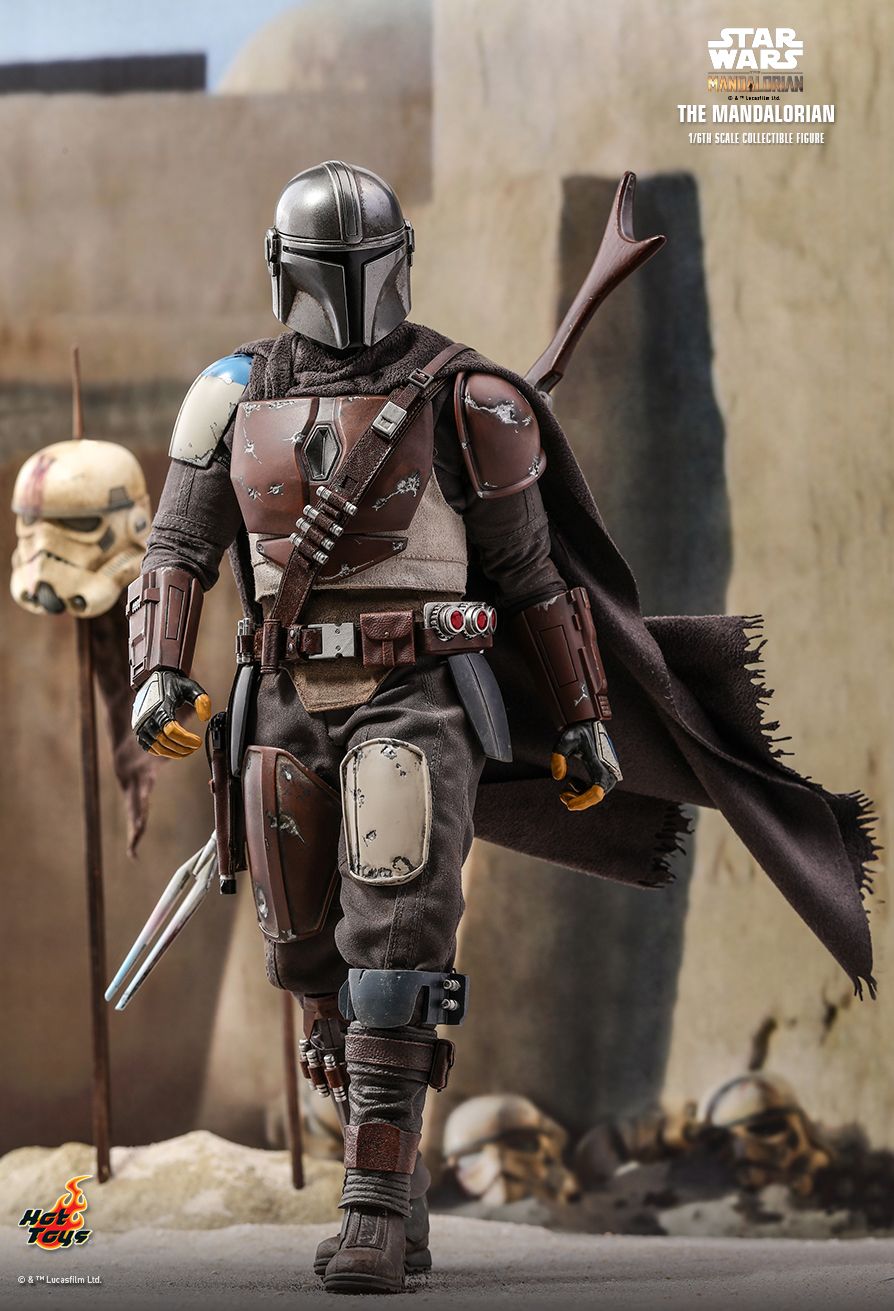 sci-fi - NEW PRODUCT: HOT TOYS: THE MANDALORIAN -- THE MANDALORIAN 1/6TH SCALE COLLECTIBLE FIGURE 4272