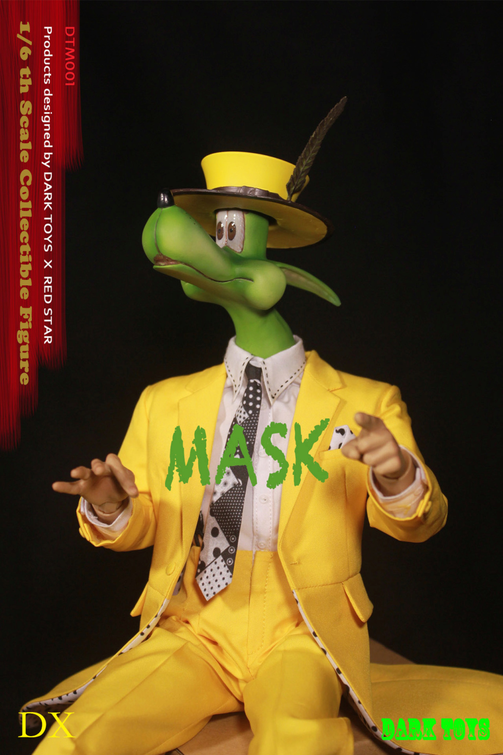 Male - NEW PRODUCT: DARK TOYS: 1/6 Funny Mask Man - DX Deluxe Set DTM001 # 4284