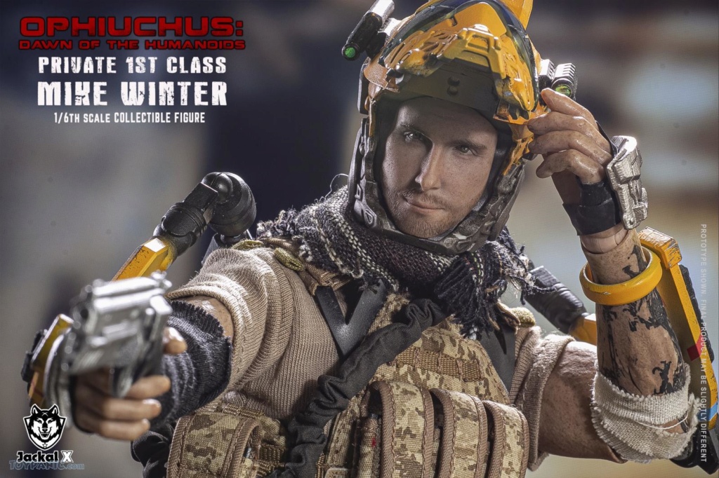 MikeWinter - NEW PRODUCT: JackalX: 1/6 Ophiuchus: Dawn of Humanoid: Private 1st Class Mike Winter Collectible Figure (2 Versions) 43202024