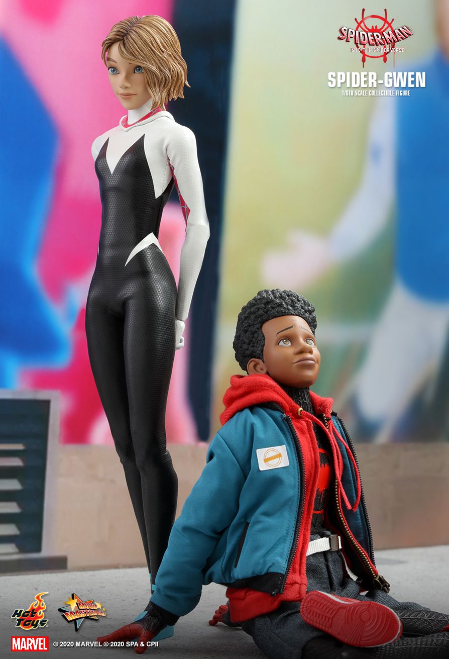 NEW PRODUCT: HOT TOYS: SPIDER-MAN: INTO THE SPIDER-VERSE SPIDER-GWEN 1/6TH SCALE COLLECTIBLE FIGURE 4347