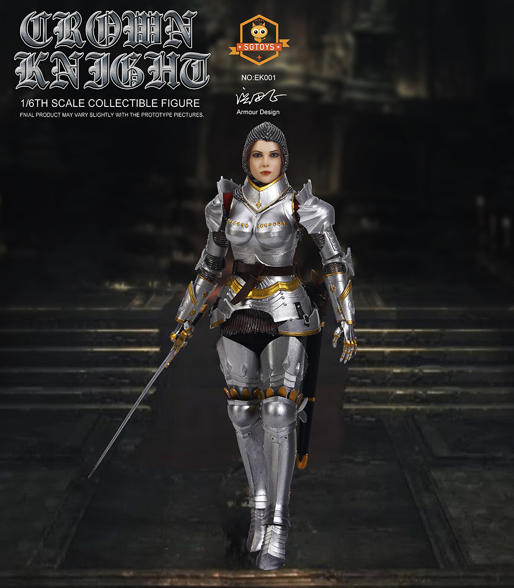 Accessories - NEW PRODUCT: [SGT-EK001] SGTOYS Lady Crown Knight 1:6 Boxed Figure 435