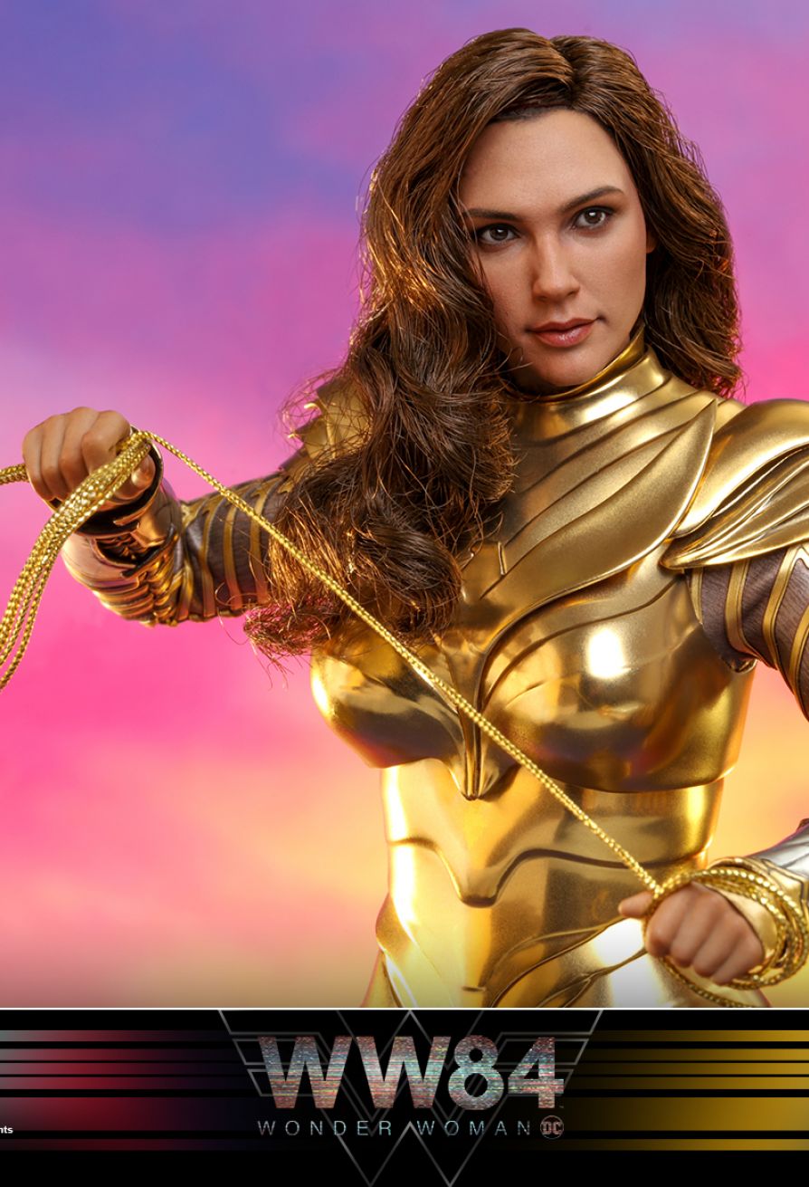 DCU - NEW PRODUCT: HOT TOYS: WONDER WOMAN 1984: GOLDEN ARMOR WONDER WOMAN 1/6TH SCALE COLLECTIBLE FIGURE (Standard & Deluxe Versions) 4358