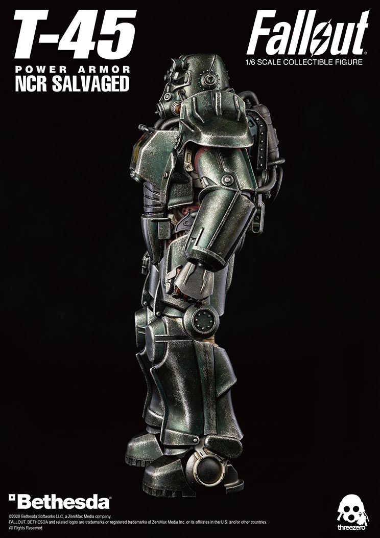 T-45 - NEW PRODUCT: Threezero: 1/6 scale Fallout T-45 NCR Salvaged Power Armor 4388