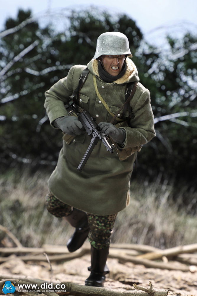 DiD - NEW PRODUCT: DiD 1/6 scale figure Egon - SS-Panzer-Division Das Reich MG42 Gunner B 442