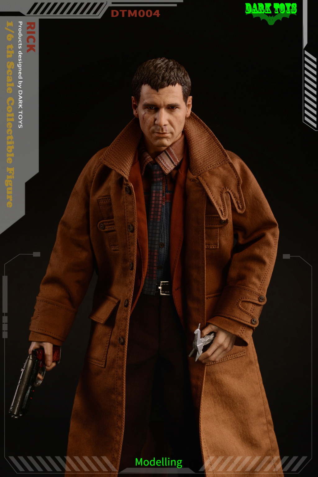 Sci-fi - NEW PRODUCT: Dark Toys: 1/6 Blade Runner Rick Luxury Set Action Figure #DTM004 4427