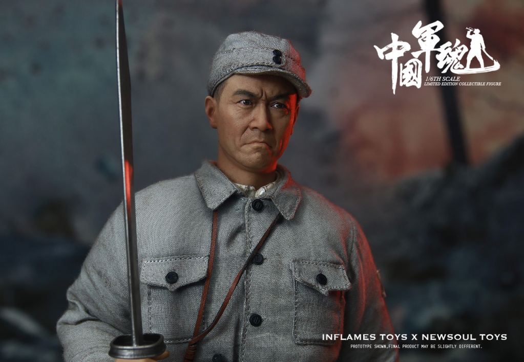 ChineseArmy - NEW PRODUCT: INFLAMES TOYS & NEWSOUL TOYS: 1/6 The soul of the Chinese army-the bright sword is out of its sheath! -【Double-headed sculpted single body】 4482